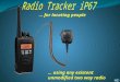 NEXT … for locating people … using any existent unmodified two way radio