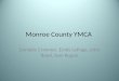 Monroe County YMCA Danielle Cranmer, Emily LePage, John Reed, Sam Rogan