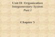 Chapter 5 Unit II: Organization Integumentary System Part I