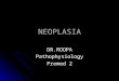 NEOPLASIA DR.ROOPAPathophysiology Premed 2. Neoplasia Neoplasm is an abnormal mass of tissue as a result of neoplasia. Neoplasm is an abnormal mass of