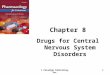 © Paradigm Publishing, Inc.1 Chapter 8 Drugs for Central Nervous System Disorders