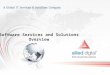 Software Services and Solutions Overview 1.  Allied Digital Services LLC. (Allied Digital) Overview  Our Software Practice  Technical Expertise  Our