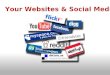 Your Websites & Social Media. Social Media Who uses social media? Small business owners/entrepreneurs People looking for work Government Nonprofits and