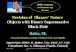 06/10/2004Seminar of the Astronomuical Institute 1 Revision of Blazars’ Nature Objects with Binary Supermassive Black Hole Bašta, M. Astronomical Institute,