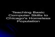 Teaching Basic Computer Skills to Chicago’s Homeless Population