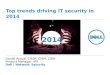 Top trends driving IT security in 2014 Daniel Ayoub, CISSP, CISM, CISA Product Manager, IPS Dell | Network Security 2014