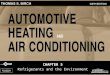CHAPTER 5 Refrigerants and the Environment. Automotive Heating and Air Conditioning, 6/e By Thomas S. Birch Copyright © 2012, 2010, 2006, 2001, 1997,