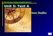 Unit 5: Text A Prison Studies 21st Century College English: Book 4