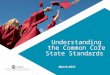 Understanding the Common Core State Standards March 2012