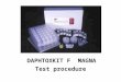 DAPHTOXKIT F MAGNA Test procedure. PREPARATION OF STANDARD FRESHWATER - VOLUMETRIC FLASK (2 liter) - VIALS WITH SOLUTIONS OF CONCENTRATED SALTS - DISTILLED