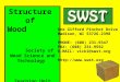 Structure of Wood Society of Wood Science and Technology Teaching Unit Number 1 Slide Set 2 One Gifford Pinchot Drive Madison, WI 53726-2398 PHONE: (608)