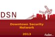 Downtown Security Network 2013. What is the Downtown Security Network? DSN is a BIZ-led, Winnipeg Police Service- endorsed safety initiative connecting