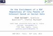 On the Enrichment of a RDF Repository of City Points of Interest based on Social Data Zied Sellami*, Gianluca Quercini**, Chantal Reynaud* *IASI Team,