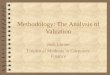 Methodology: The Analysis of Valuation Josh Lerner Empirical Methods in Corporate Finance