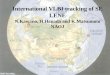 International VLBI tracking of SELENE N.Kawano, H.Hanada and K.Matsumoto NAOJ