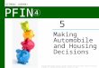 PFIN 4 Making Automobile and Housing Decisions 5 Copyright ©2016 Cengage Learning. All Rights Reserved. May not be scanned, copied or duplicated, or posted