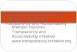 Brendan Halloran Transparency and Accountability Initiative  Beyond Theories of Change: Working Politically for Transparency