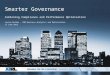 Smarter Governance Combining Compliance and Performance Optimisation Levine Naidoo – IBM Business Analytics and Optimisation 17 June 2013