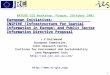 1 European Initiatives: INSPIRE (Infrastructure for Spatial Information in Europe) and Public Sector Information Directive Proposal J.F.Dallemand European