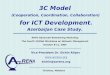3C Model (Cooperation, Coordination, Collaboration) for ICT Development. Azerbaijan Case Study. NATO Advanced Networking Workshop The Fourth CEENet Workshop
