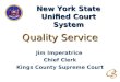 Jim Imperatrice Chief Clerk Kings County Supreme Court Quality Service New York State Unified Court System