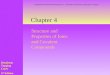 Chapter 4 Structure and Properties of Ionic and Covalent Compounds Denniston Topping Caret 4 th Edition Copyright  The McGraw-Hill Companies, Inc. Permission