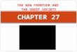 THE NEW FRONTIER AND THE GREAT SOCIETY CHAPTER 27