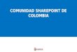 COMUNIDAD SHAREPOINT DE COLOMBIA. PATROCINADORES DIAMANTE
