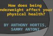 By Sammy Antoni & Anthony Hortis Anorexia is a mental disorder which deceives the victim into thinking they are overweight. This may lead to them starving