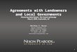 1 Agreements with Landowners and Local Governments Financing Wind Power: The Future of Energy May 8, 2008, Scottsdale, AZ Matthew S. Moses Nixon Peabody
