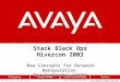Copyright© 2003 Avaya Inc. All rights reserved Avaya - Proprietary (Restricted) Solely for authorized persons having a need to know pursuant to Company