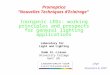 Promoptica “Nouvelles Techniques d’Eclairage” Inorganic LEDs: working principles and prospects for general lighting applications Laboratory for Light and