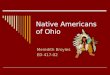 Native Americans of Ohio Meredith Broyles ED 417-02