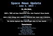 Space News Update - June 3, 2014 - In the News Story 1: NASA's TRMM and Aqua Satellites Peer into Tropical Storm Amanda Story 2: NASA's Dark Energy Hunt
