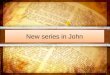 New series in John. Jesus was becoming unpopular John 7 1 After this, Jesus went around in Galilee. He did not want to go about in Judea because the Jewish