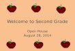 Welcome to Second Grade Open House August 28, 2014
