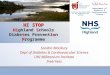 Creating the University of the Highlands and Islands Department of Diabetes & Cardiovascular Science HI STOP Highland Schools Diabetes Prevention Programme