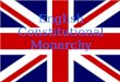 English Constitutional Monarchy. Background (1215-1603)