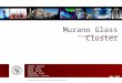 Murano Glass Cluster MICROECONOMICS OF COMPETITIVENESS CHACON, Eduardo DRAKE, Emily MAIOR, Daniel ROBINSON, Diane TREMBINSKI, Kristen MBA 2011 Under the