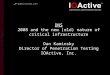 Copyright IOActive, Inc. 2006, all rights reserved. DNS 2008 and the new (old) nature of critical infrastructure Dan Kaminsky Director of Penetration Testing