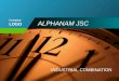 Company LOGO ALPHANAM JSC INDUSTRIAL COMBINATION