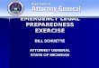 EMERGENCY LEGAL PREPAREDNESS EXERCISE BILL SCHUETTE ATTORNEY GENERAL STATE OF MICHIGAN