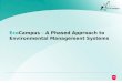 EcoCampus – A Phased Approach to Environmental Management Systems
