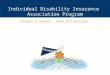 Individual Disability Insurance Association Program Strength In Numbers. Power of Protection