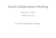 GlueX Collaboration Meeting February 2011 Jefferson Lab Our 30’th Collaboration Meeting