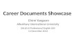 Career Documents Showcase Chimi Yangzom Albukhary International University SHL1013 Professional English G05 14 December 2013