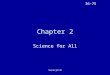 Science for All Chapter 2 Science for All 36-75 Science for All How to Read This Chapter The chapter is comprised of four sections including global thinking,