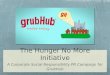 The Hunger No More Initiative A Corporate Social Responsibility PR Campaign for GrubHub