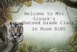 Welcome to Mrs. Sisock’s Second Grade Class in Room B105