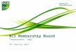 BCS Membership Board Treasurers’ day 10 th February 2015